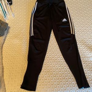 Adidas climacool pant black with white side stripe (soccer pant)